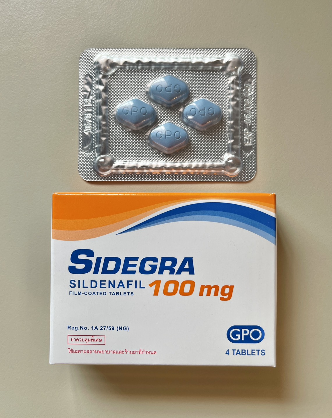 Sidegra 100 mg ซิเดกร้า ไวอากร้าไทย ราคาถูก
