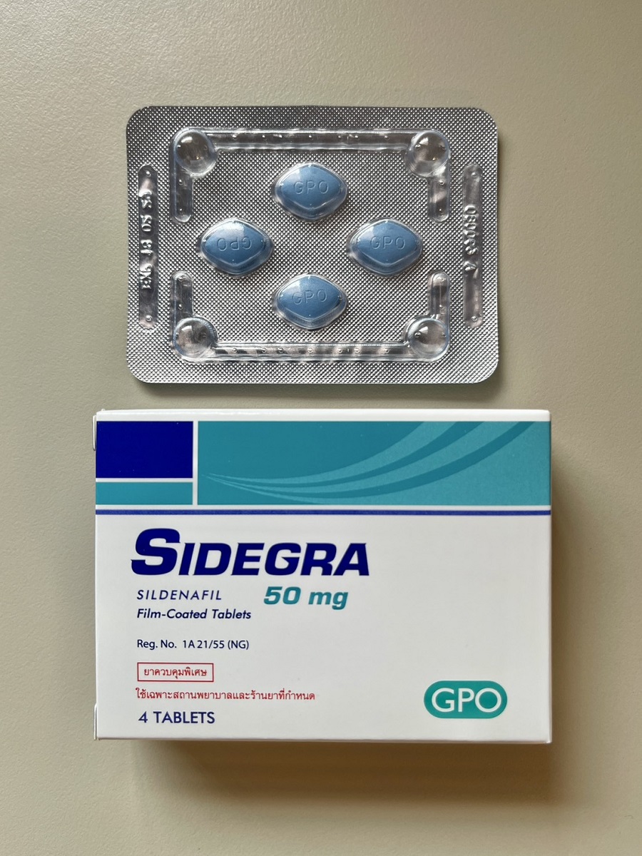 Sidegra 50 mg ซิเดกร้า ไวอากร้าไทย ราคาถูก
